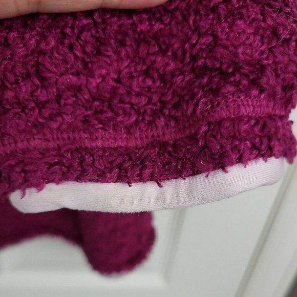 Womens Mountain Hardwear Teddy Purple Pullover Size Medium - Picture 9 of 10